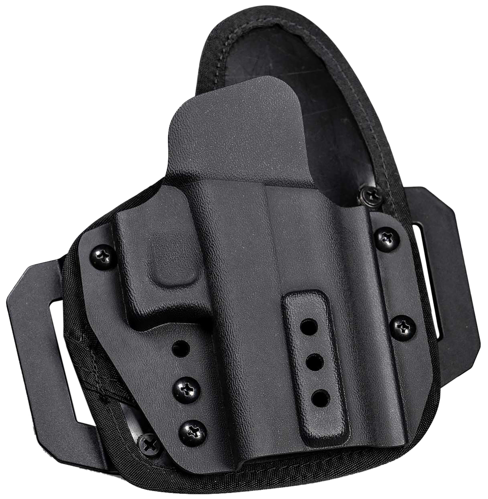 [18402] ADAPTIVE TACTICAL HT01002L OMNICARRY HOFTAC HOLSTER OWB BLACK POLYMER BELT LOOP LEFT HAND
