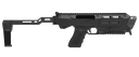 META TACTICAL LLC MX1-PS-BK MX-1 CONVERSION KIT COMPATIBLE W/GLOCK, ALUMINUM FRAME W/M-LOK & PICATINNY RAIL, BLACK POLYMER FOLDING STABILIZER