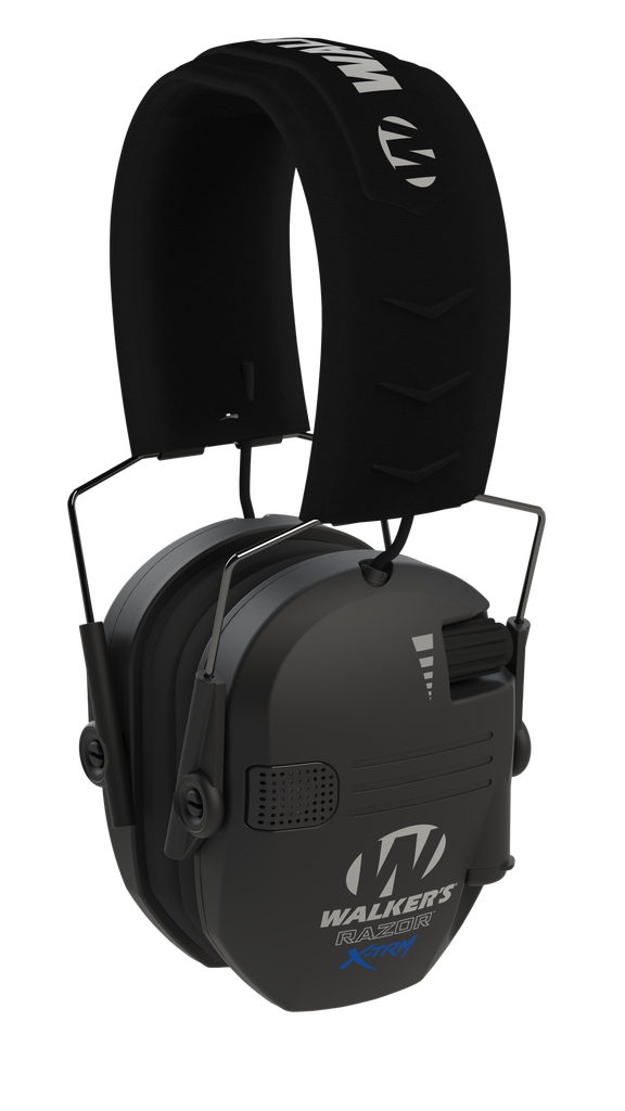 [18358] WALKER'S GWPXDRSEM RAZOR X-TRM DIGITAL ELECTRONIC MUFF 21 DB OVER THE HEAD BLACK POLYMER
