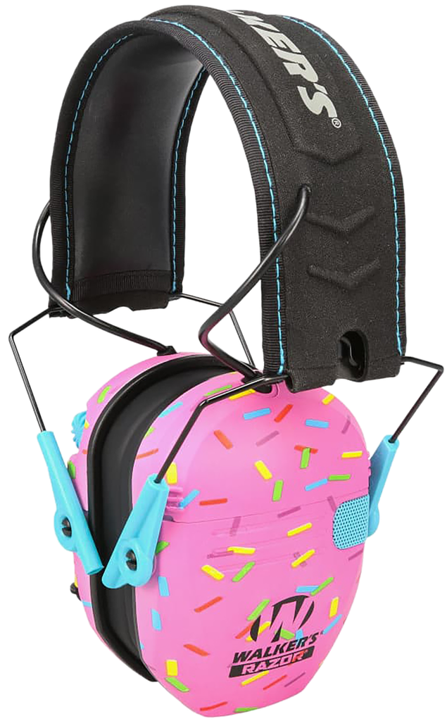 [18355] WALKER'S GWPRSEMSPRNKP RAZOR SLIM ELECTRONIC MUFF 23 DB OVER THE HEAD PINK SPRINKLES