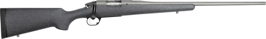 [PROD26-00143] BERGARA RIFLES BPR2865PRC PREMIER MOUNTAIN 6.5 PRC 2+1 24" TACTICAL GRAY CERAKOTE BARREL, TACTICAL GRAY CERAKOTE STAINLESS STEEL RECEIVER, GRAY SPECKLED BLACK STOCK, RIGHT HAND