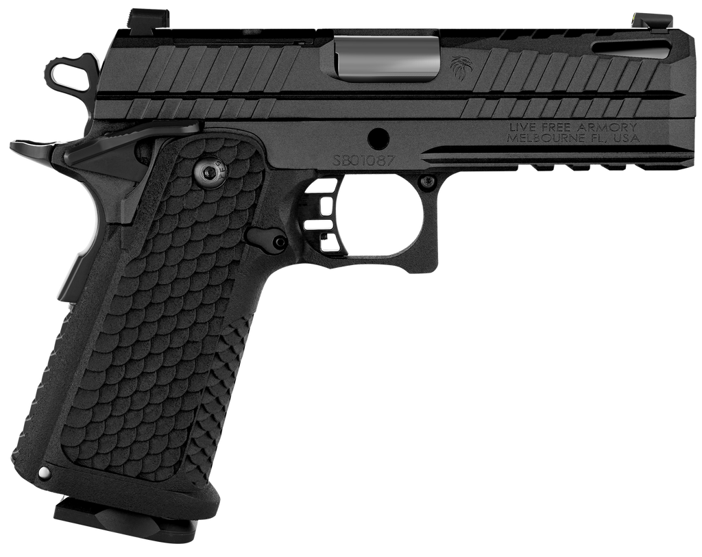 [18321] LIVE FREE ARMORY LFA LFAPC61305P  APOLLO 11 CPT 9M PORTED 4.15  BLK