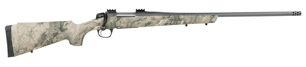 [PROD26-00149] CVA CR6981 CASCADE  FULL SIZE 300 WIN MAG 3+1, 24" SNIPER GRAY CERAKOTE STEEL THREADED BARREL, SNIPER GRAY CERAKOTE STEEL RECEIVER, EXCLUSIVE REALTREE ROCKSLIDE FIXED W/SOFTTOUCH STOCK, RIGHT HAND