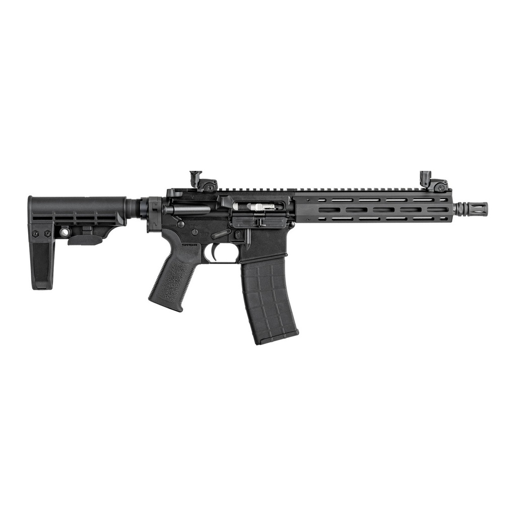 Tippmann Arms M4-22 Elite Bug Out Pistol, 22 LR, 11" Threaded Barrel, Folding Brace, 25+1