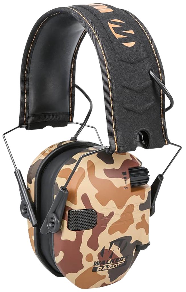 [18239] WALKER'S GWPRSEMDCMO RAZOR SLIM ELECTRONIC MUFF 23 DB OVER THE HEAD DUCK CAMO