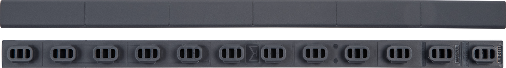 MAGPUL MAG602-GRY M-LOK RAIL COVERS TYPE 1  STEALTH GRAY