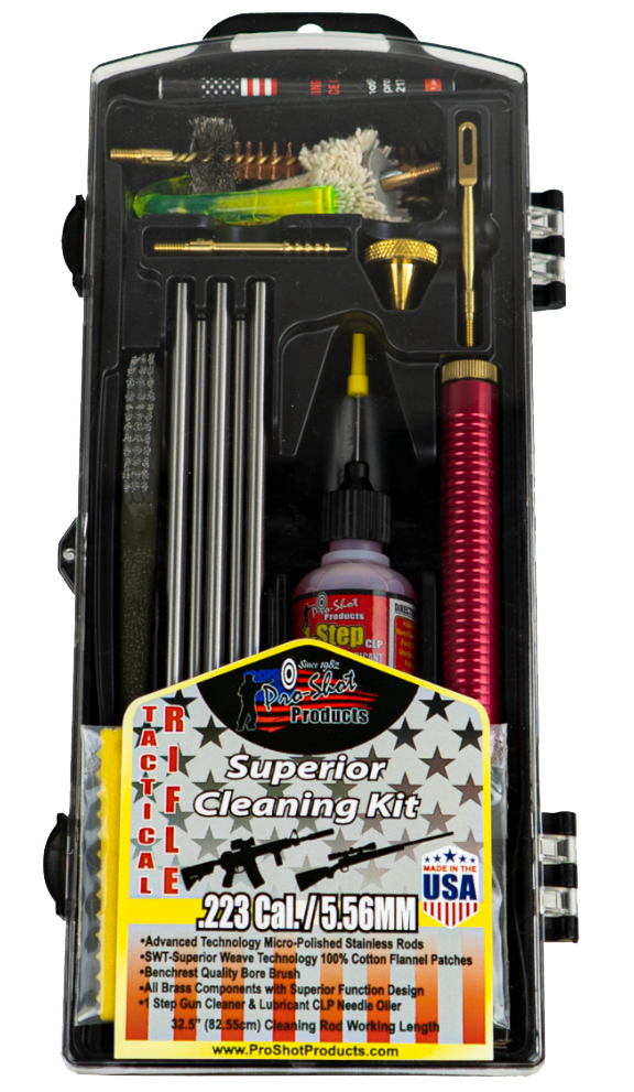 [18135] PRO-SHOT PRODUCTS PRO SHOT RIFLE CLEANING KIT AR-15 5.56