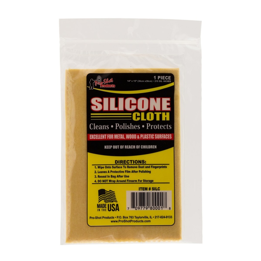 [18111] Pro-Shot Silc Silicone Cleaning Cloth Cotton 14"x15"