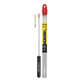 Pro-Shot Products Pro Shot Stainless 1-Piece Pistol Cleaning Rod 8" .22-.26 Cal