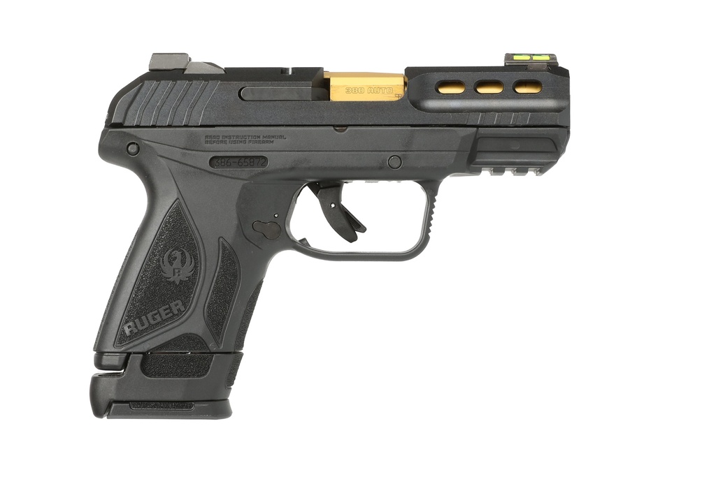 [17997] RUGER SECURITY-380 380ACP BLK/GLD