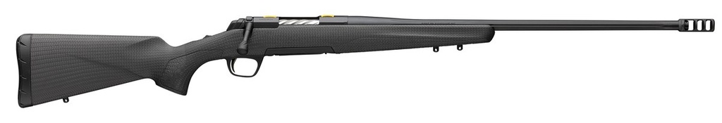 [PROD26-00179] BROWNING 035602294 X-BOLT PRO FULL SIZE 6.5 PRC 3+1 24" MATTE BLUED FLUTED SPORTER SR BARREL, BLUED DRILLED & TAPPED/X-LOCK MOUNT STEEL RECEIVER, BLACK FIXED SYNTHETIC STOCK