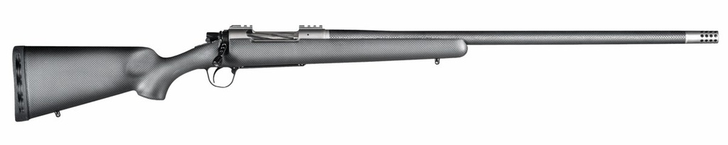 CHRISTENSEN ARMS 8010800401 SUMMIT TI  6.5 CREEDMOOR 4+1 16.25" CARBON FIBER THREADED BARREL, NATURAL TITANIUM DRILLED & TAPPED RECEIVER, BLACK CARBON FIBER FIXED SPORTER STOCK
