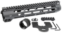 MIDWEST INDUSTRIES MISLH105 SLIMLINE  AR-15 BLACK HARDCOAT ANODIZED ALUMINUM/POLYMER 10.50" PICATINNY/M-LOK