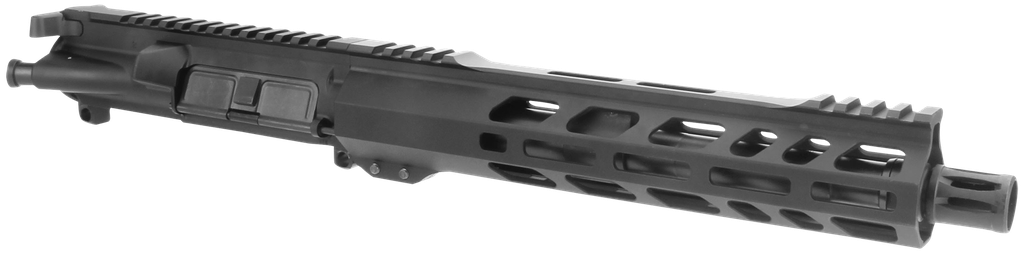 TACFIRE BU-300-10 PISTOL UPPER ASSEMBLY  300 BLACKOUT CALIBER WITH 10" BLACK NITRIDE BARREL, BLACK ANODIZED 7075-T6 ALUMINUM RECEIVER & M-LOK HANDGUARD FOR AR-PLATFORM INCLUDES BOLT CARRIER GROUP