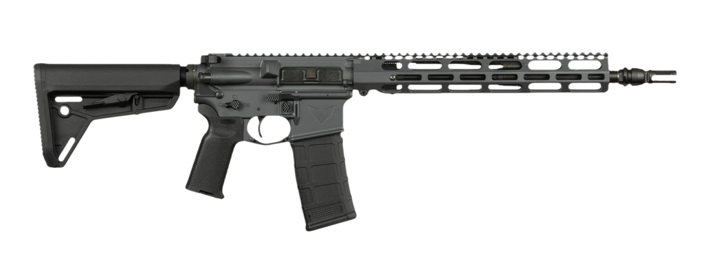 [17732] VKTR VK1PW RIFLE 5.56 NATO 13.7" SOL NOX MB 30RD GREY