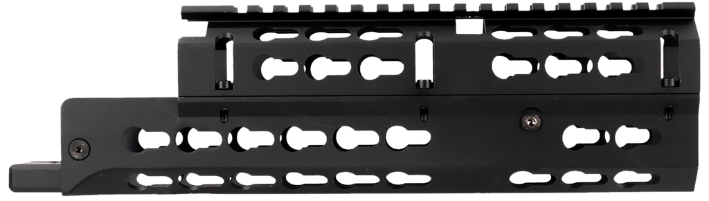 AIMSPOR AIM SPORTS MKAK03 RUSSIAN HANDGUARD  9.60" KEYMOD MEDIUM SIZE STYLE MADE OF 6061-T6 ALUMINUM WITH BLACK ANODIZED FINISH FOR AK-47