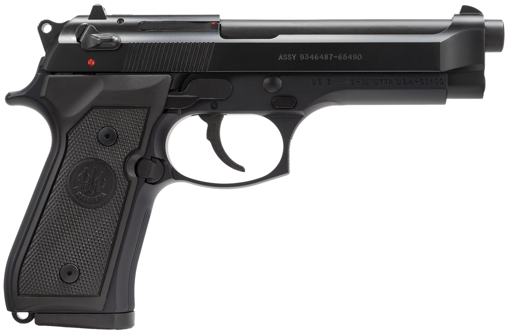 [17671] BERETTA USA 92 M-9 9MM BL/SY 4.9" 15+1 FS