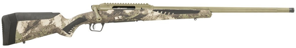 [PROD26-00205] SAVAGE ARMS 58027 IMPULSE BIG GAME 300 WSM 2+1 24" THREADED, HAZEL GREEN BARREL/REC, WOODLAND CAMO ACCUSTOCK WITH ACCUFIT, INCLUDES DETACHABLE BOX MAG