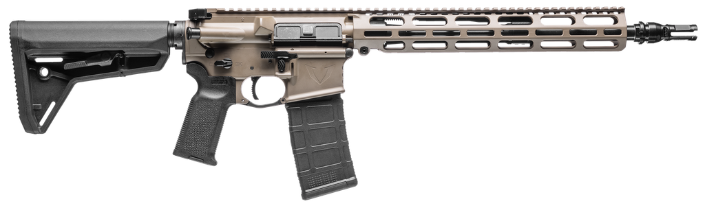 [17602] VKTR VK1 PW Rifle, 5.56 NATO, 13.7" Barrel, Sol Nox Muzzle Brake, 30-Round, FDE