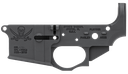 SPIKES STLS016 CALICO JACK STRIPPED LOWER RECEIVER MULTI-CALIBER 7075-T6 ALUMINUM BLACK ANODIZED FOR AR-15