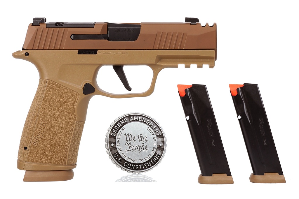 [17325] SIG SAUER P365X-MACRO COMP 2A 9MM COY 3"