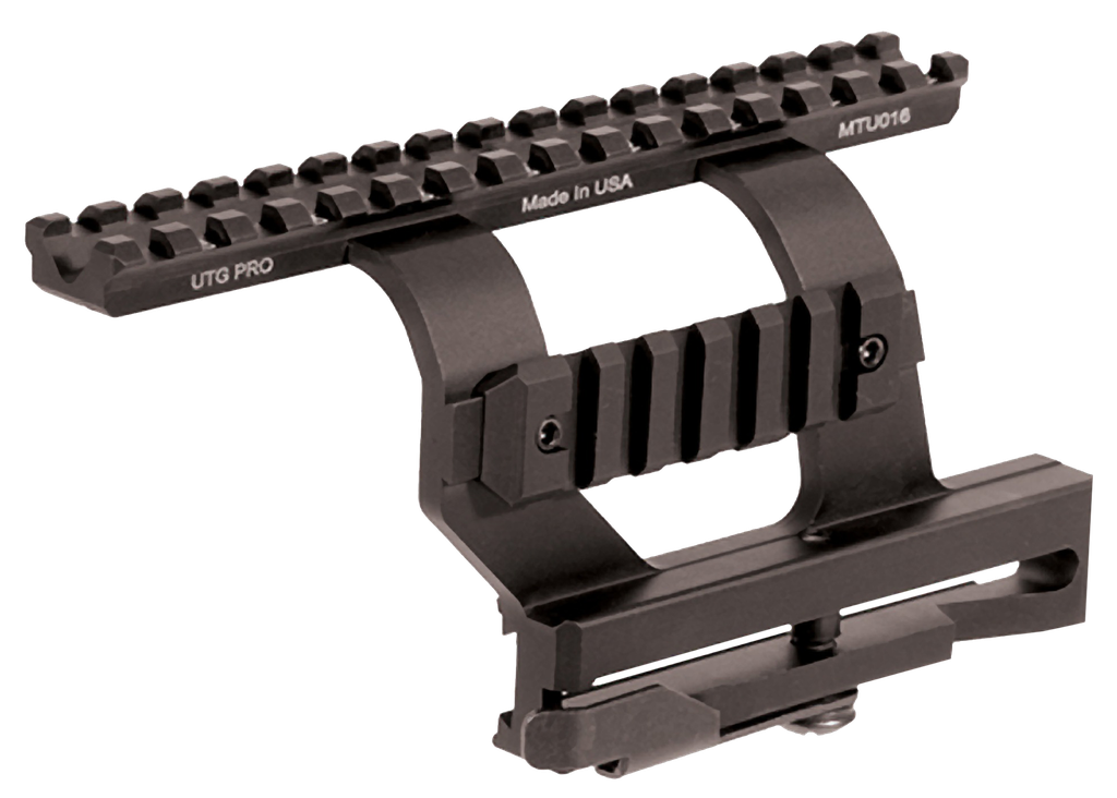 [17278] LEAPERS, INC. - UTG UTG PRO MTU016 QUICK-DETACHABLE AK SIDE MOUNT  BLACK