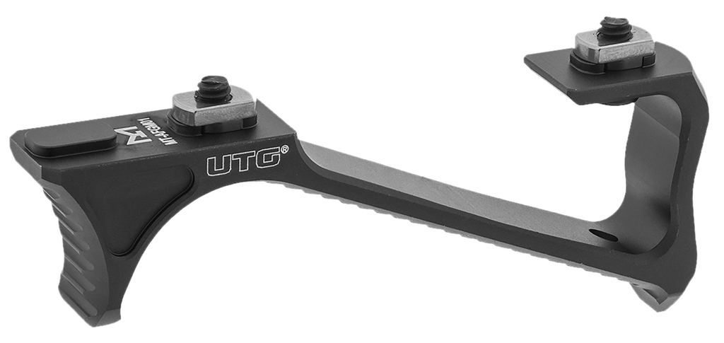 [17281] LEAPERS MTAFGM01 ULTRA SLIM FOREGRIP  MATTE BLACK ANODIZED ALUMINUM