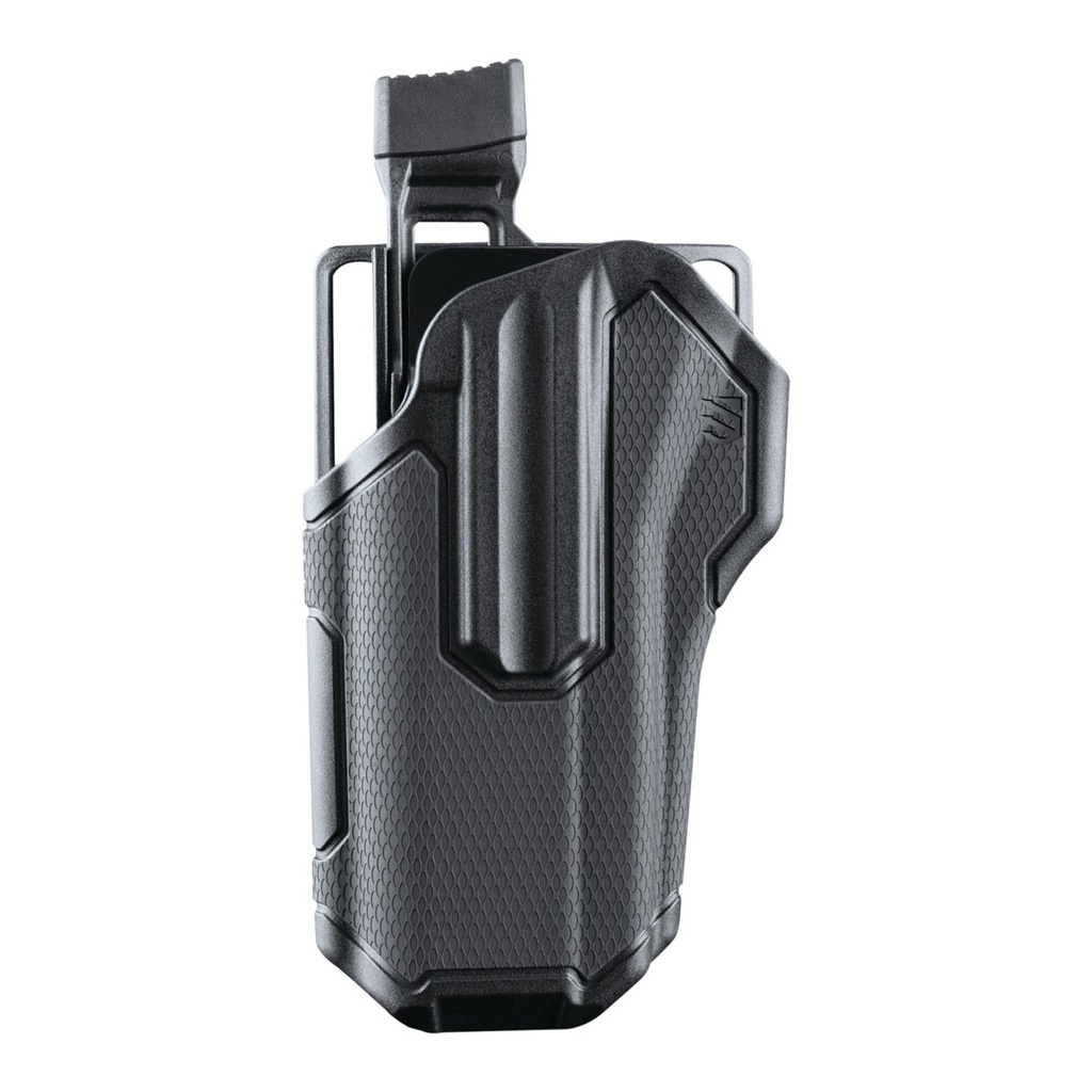 [17034] Blackhawk 419000BBL Omnivore OWB Black Plastic Belt Slide Fits Most Semi-Autos, Left Hand