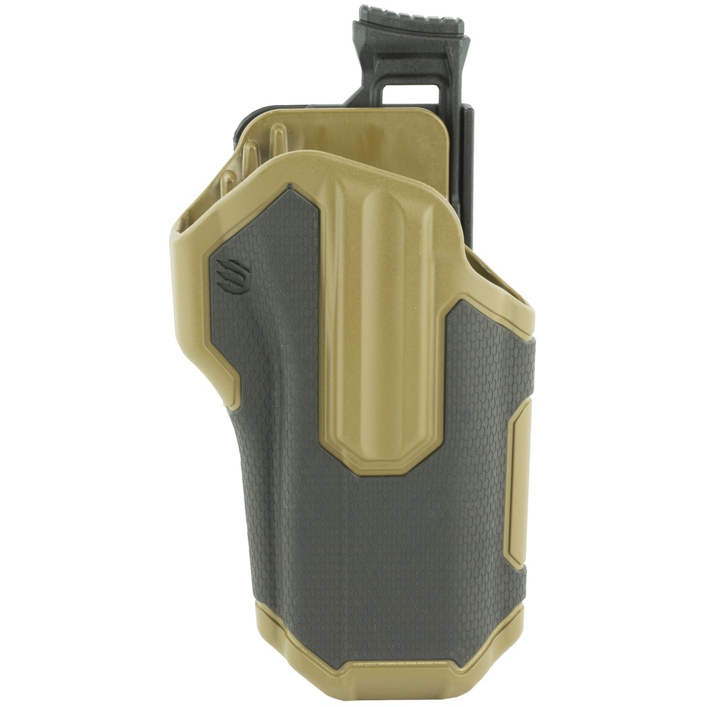 Blackhawk Omnivore Multi-Fit Holster, Non-Light, Right Hand, Black/Tan