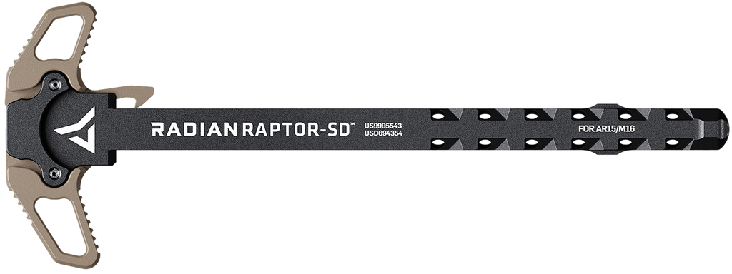[16985] RADIAN WEAPONS RAPTOR SD CHARGING HANDLE FDE