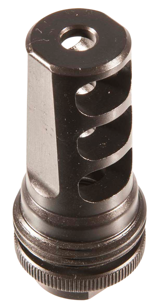 [16883] SILENCERCO AC142 ASR MUZZLE BRAKE BLACK STEEL WITH 1/2"-28 TPI THREADS FOR 5.56X45MM NATO