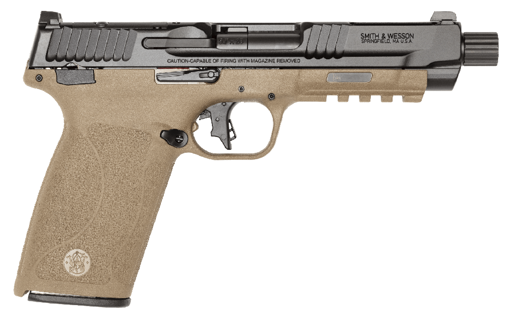 [16753] SMITH AND WESSON M&P5.7 OR 5.7X28 5" BK/FDE TB
