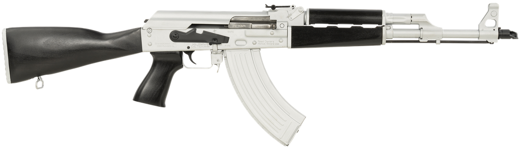 [16744] ZASTAVA ARMS USA ZAS ZPAPM70 7.62X39 SILVER RECEIVER BLK STK