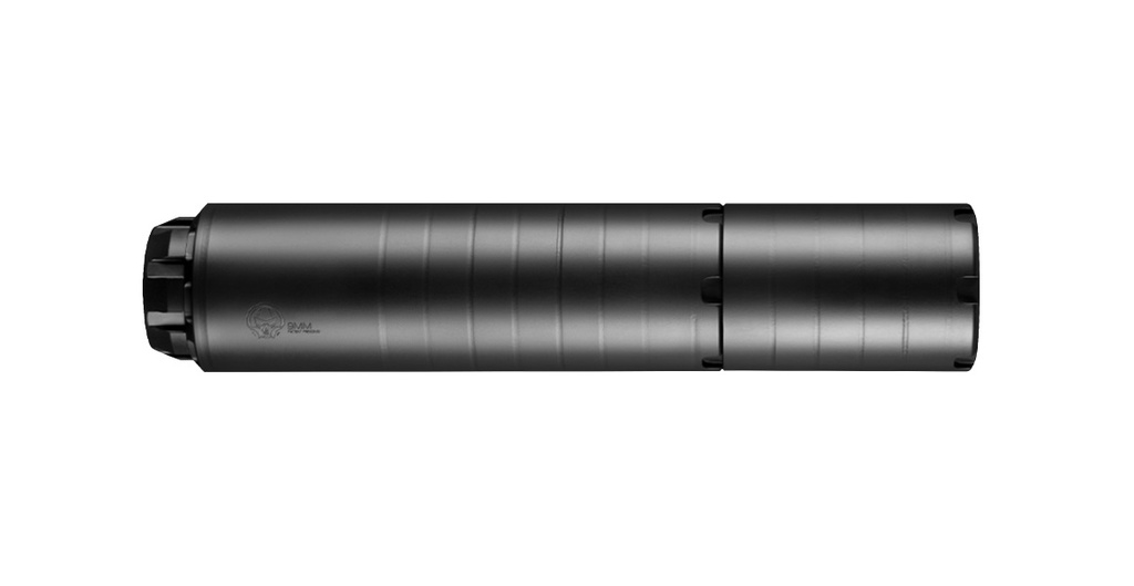 Dead Air Wolfman Modular 9mm Suppressor, 1/2x28 Direct Thread