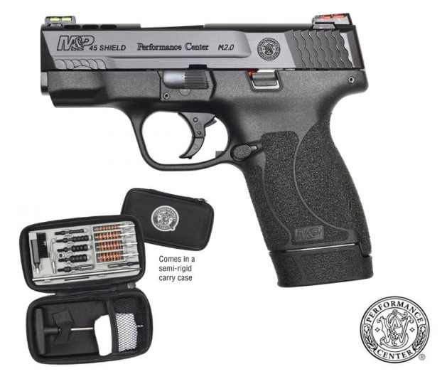 SMITH AND WESSON SW PC M&P45 SHIELD M2.0 45ACP 3.3 PORTED NS 7RD