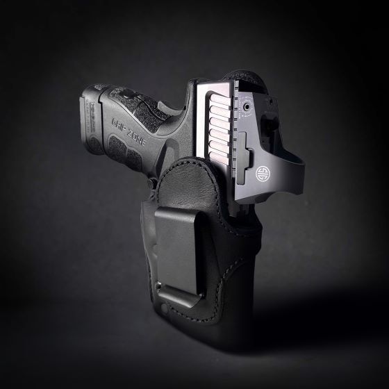 Urban Carry LockLeather RMR IWB Holster, Size 217, Right Hand, Black