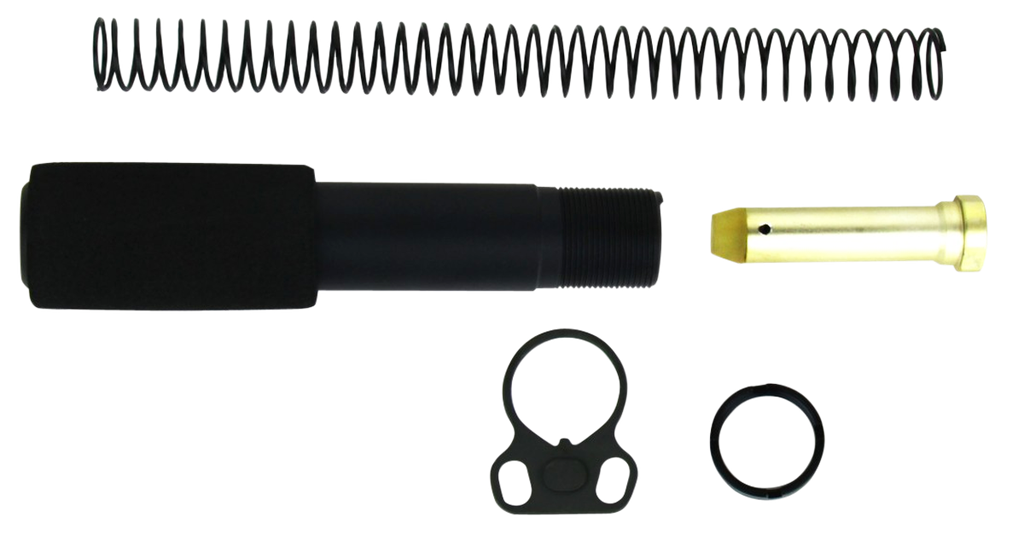 [15589] TACFIRE MAR049B BUFFER TUBE KIT MIL-SPEC AR-15 BLACK ALUMINUM AR-PISTOL PLATFORM