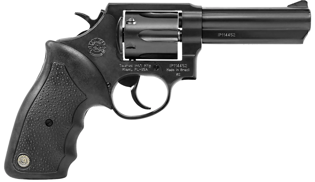 [15490] TAURUS USA 82 38SP BL RUBBER GRP 4" DA FS