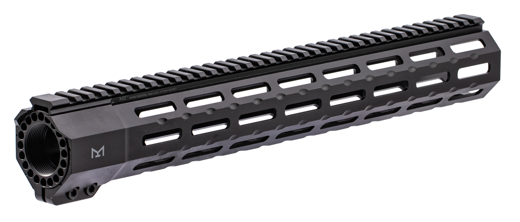 [15543] MIDWEST INDUSTRIES INC MISP15M SP-SERIES AR-15 6061 ALUMINUM BLACK HARD COAT ANODIZED 15"