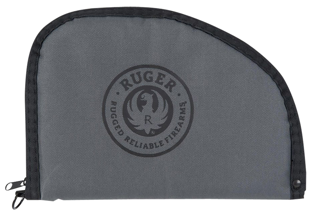 [15486] ALLEN RUGER 27452 RUGGED PISTOL CASE 10" LONG BLACK/GRAY HOLDS 1 POLYESTER