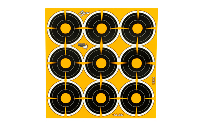 [15229] ALLEN EZ AIM 2" BULLSEYE 12 SHEETS