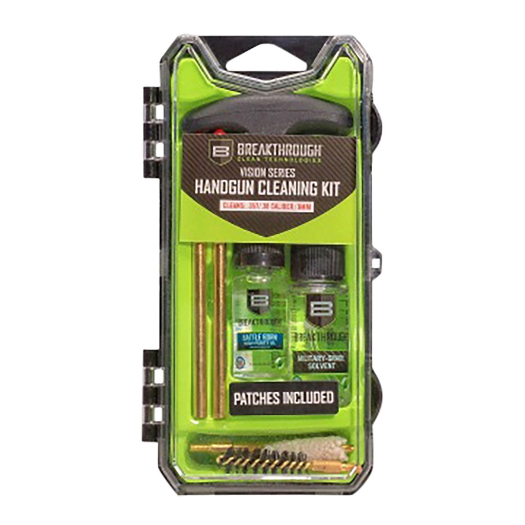 [15217] Breakthrough Clean Btecc Vision Series Cleaning Kit .357,.38 CAL,9mm Pistol