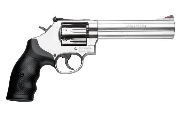 [14882] SMITH AND WESSON 686 PLUS 357MAG 6" SS 7RD AS