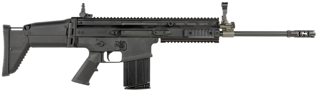 [14678] FN 986612 SCAR 17S NRCH 7.62X51MM NATO 10+1 16.25" BLACK STEEL BARREL, BLACK ANODIZED PICATINNY RAIL ALUMINUM RECEIVER, BLACK SYNTHETIC ADJ TELESCOPIC STOCK, BLACK A2 GRIP