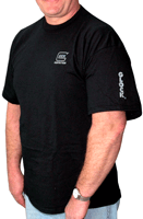 [14526] GLKACC GLOCK OEM BLACK SHORT SLEEVE T SHIRT XXL