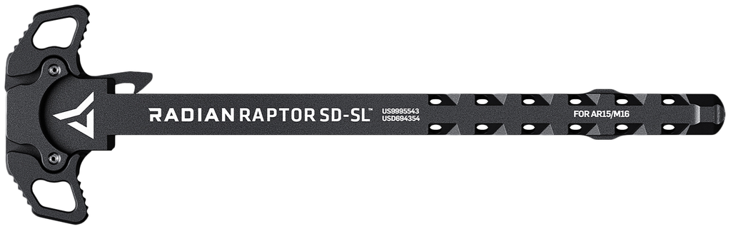[13492] RADIAN WEAPONS RAPTOR SD/SL CHARGING HNDL BLK