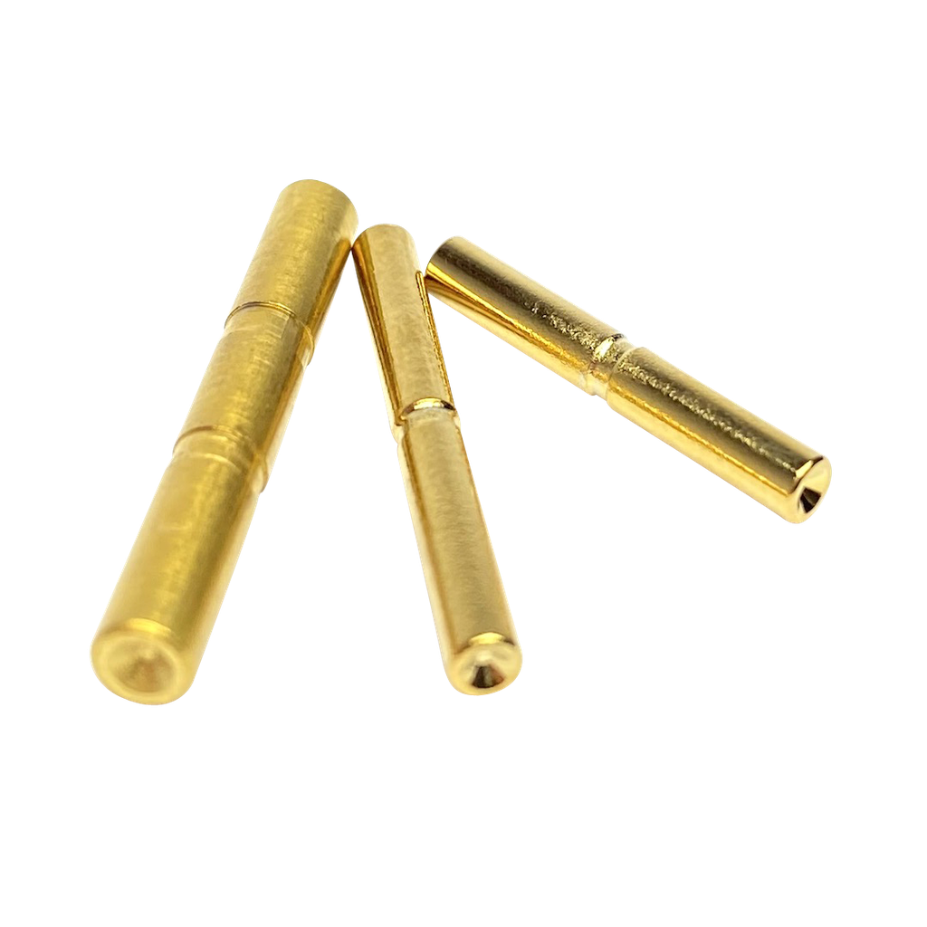 [13466] CROSS ARMORY CRG5PSGD 3 PIN SET DIMPLED COMPATIBLE W/GLOCK 17/19/26/34 GEN5 GOLD STEEL