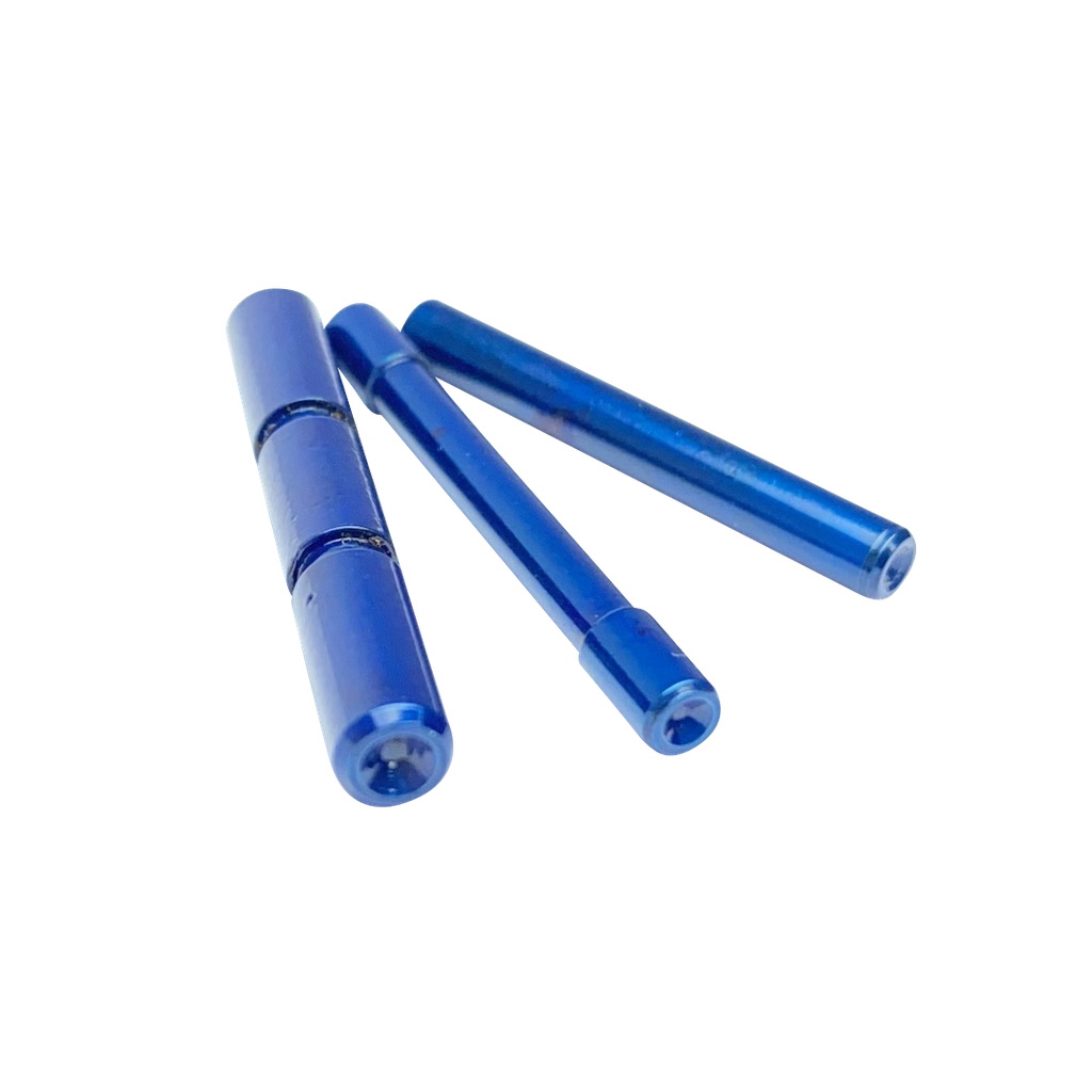 [12906] CROSS ARMORY CRGPSBL 3 PIN SET DIMPLED COMPATIBLE W/GLOCK GEN1-3 BLUE STEEL