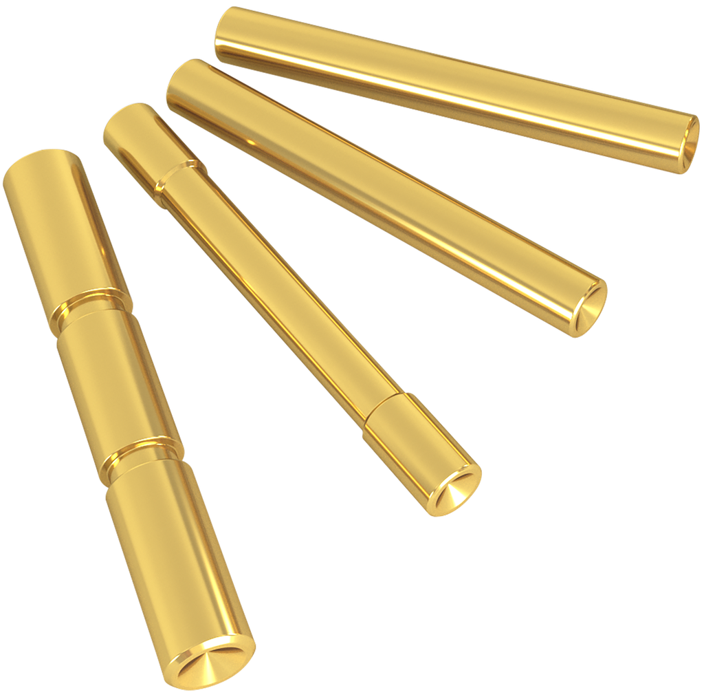 [12903] CROSS ARMORY CRG4PSGD 4 PIN SET DIMPLED COMPATIBLE W/GLOCK GEN4 GOLD 4140 STEEL PISTOL