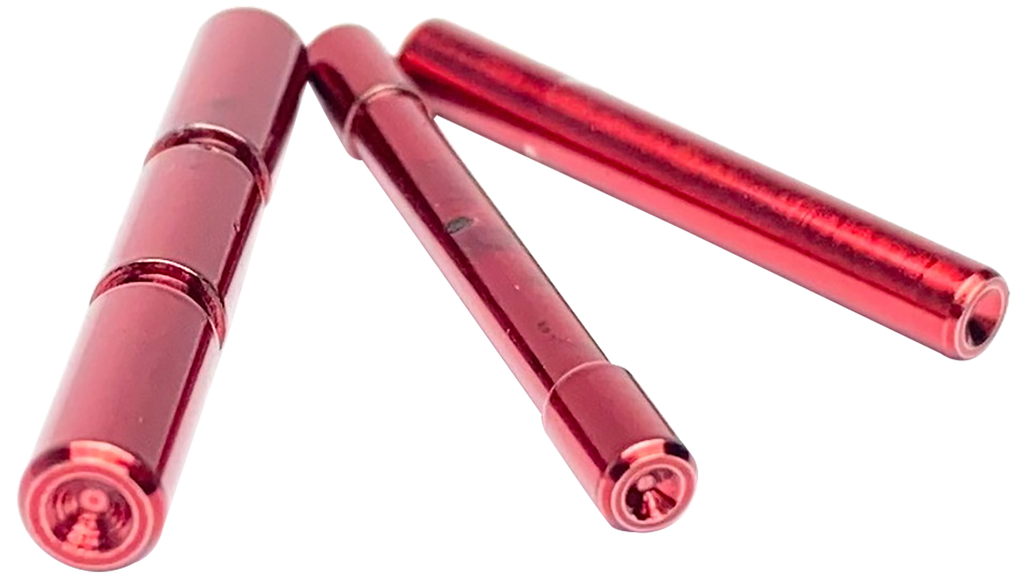 [12902] CROSS ARMORY CRGPSRD 3 PIN SET DIMPLED COMPATIBLE W/GLOCK GEN1-3 RED STEEL